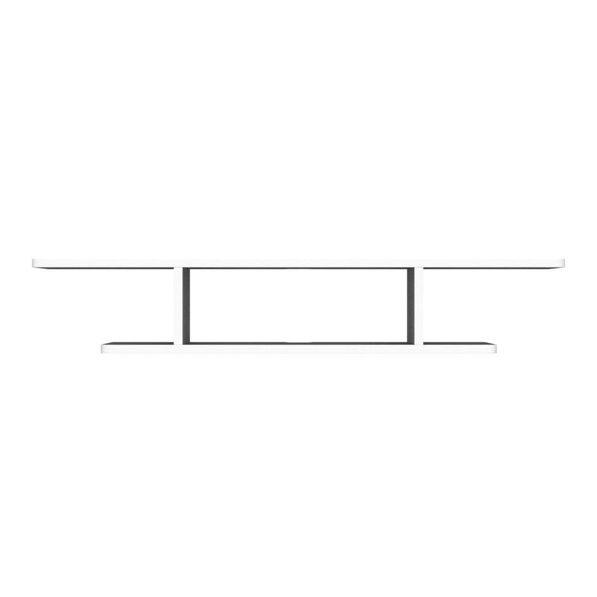 White Floating Wall Mounted TV Stand with Storage S3319