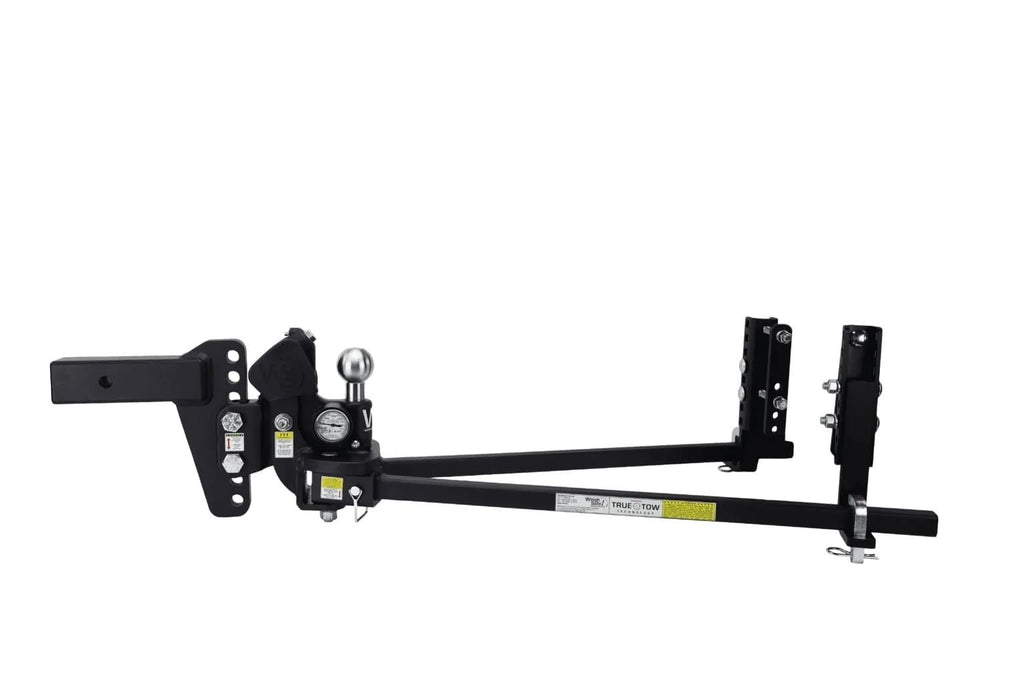 Weight Distribution Hitch with Anti-Sway, 8" Drop, 2" Shank, 8,500-lb Towing Y236