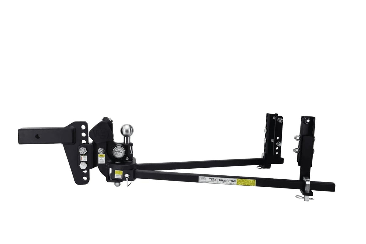 Weight Distribution Hitch with Anti-Sway, 8" Drop, 2" Shank, 8,500-lb Towing Y236