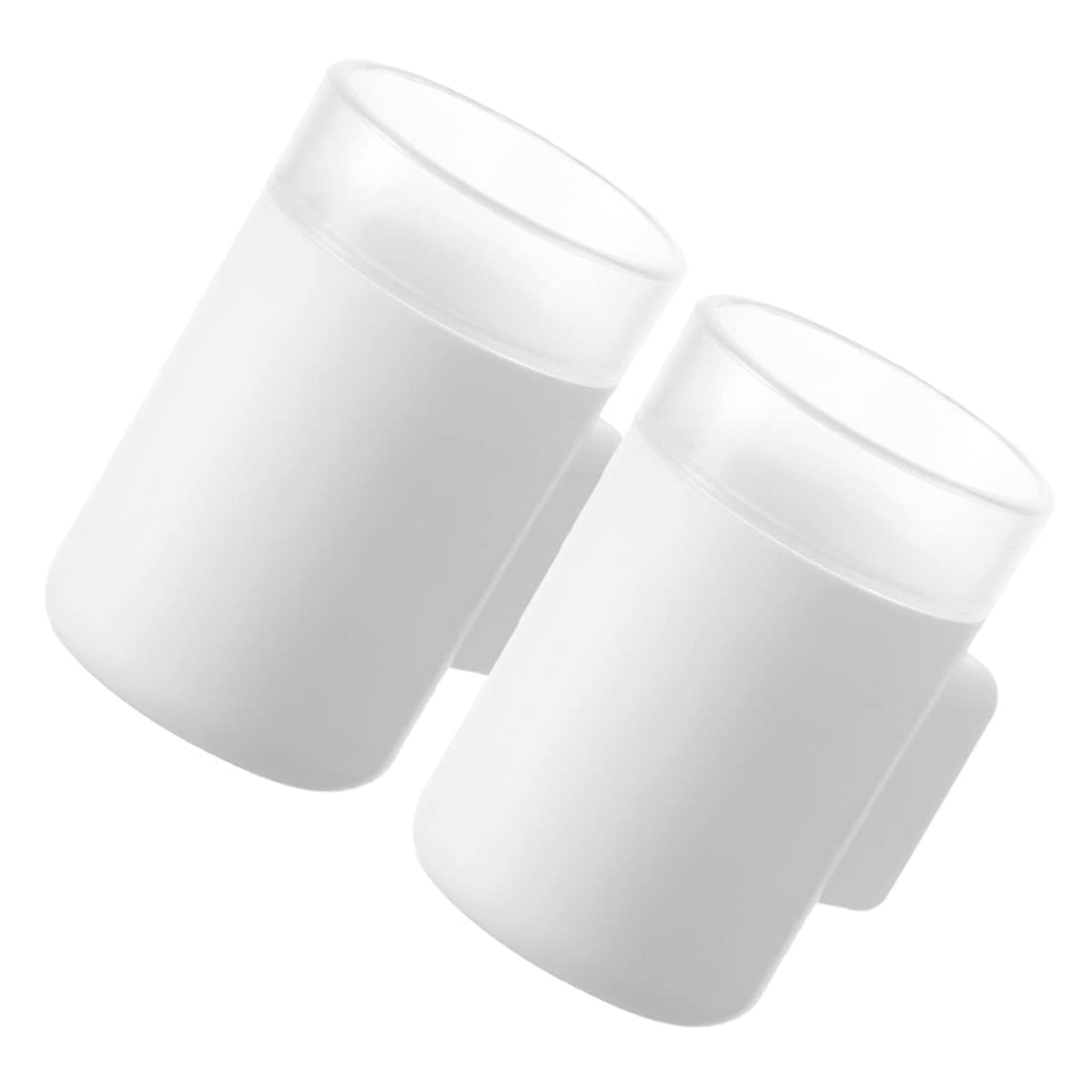 Wall Mounted Toothbrush Holder 2 Pack Plastic B8803