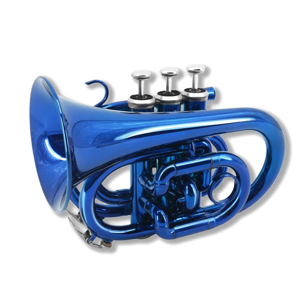 Bb Pocket Trumpet with 7C Mouthpiece and Hard Case A86950