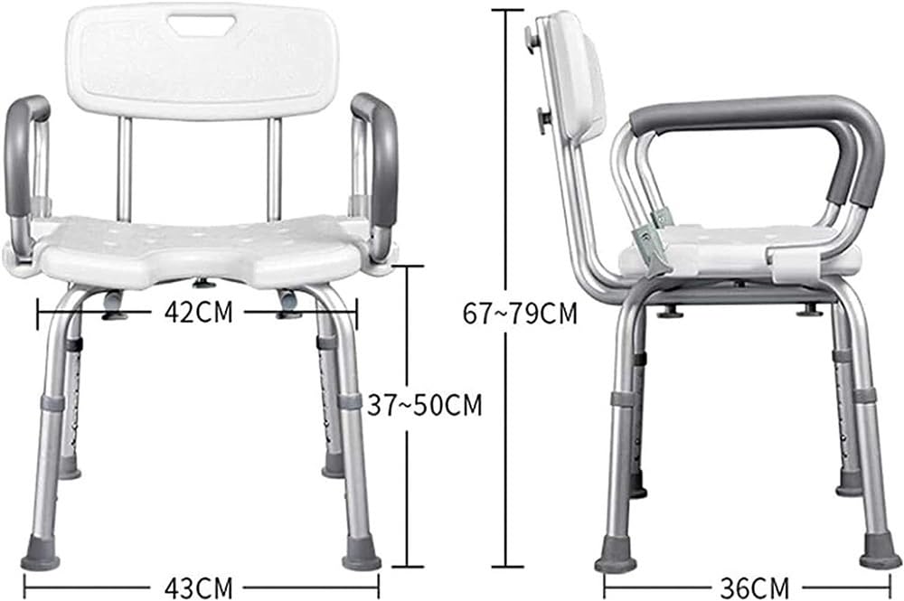 Portable Padded Bath Seat with Arms and Back C2384