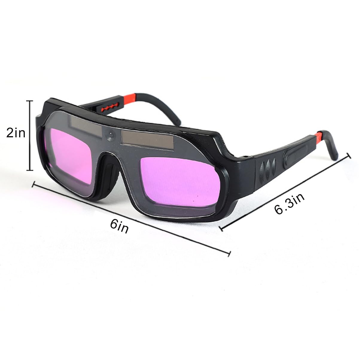Auto Darkening Welding Glasses with Gloves and PC Lens M51674