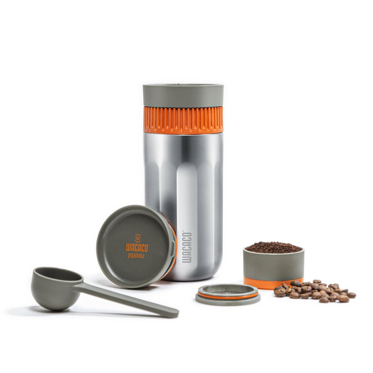 Portable Coffee Maker and Insulated Travel Mug, 10 fl oz J928467