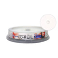 50gb 6X Blu-ray Bd-r Dl White Inkjet Hub Printable Disc (10-Disc) D14592