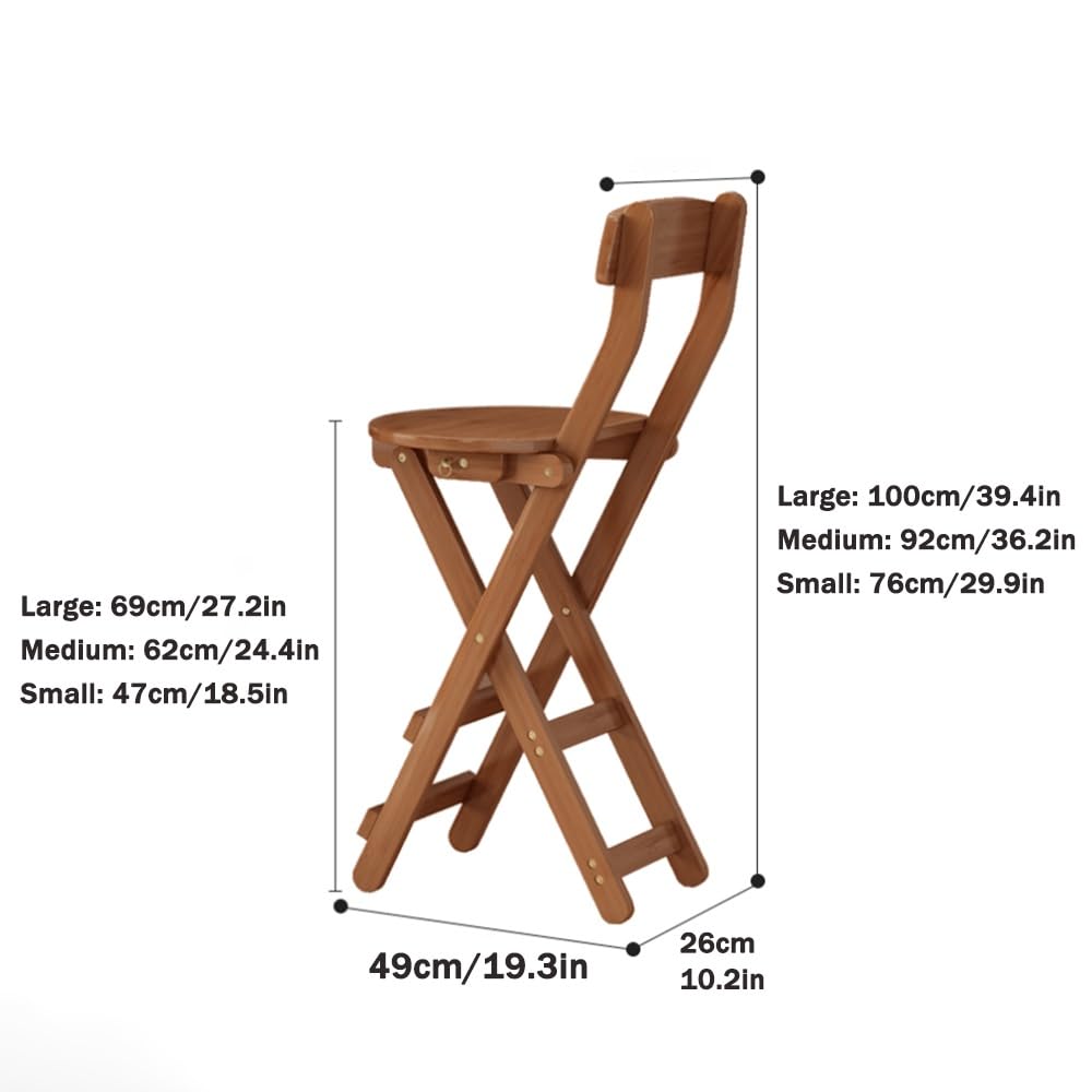 Collapsible Bamboo Bar Stools L6868