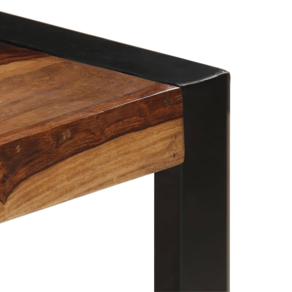 Brown Solid Sheesham Wood Coffee Table U64934