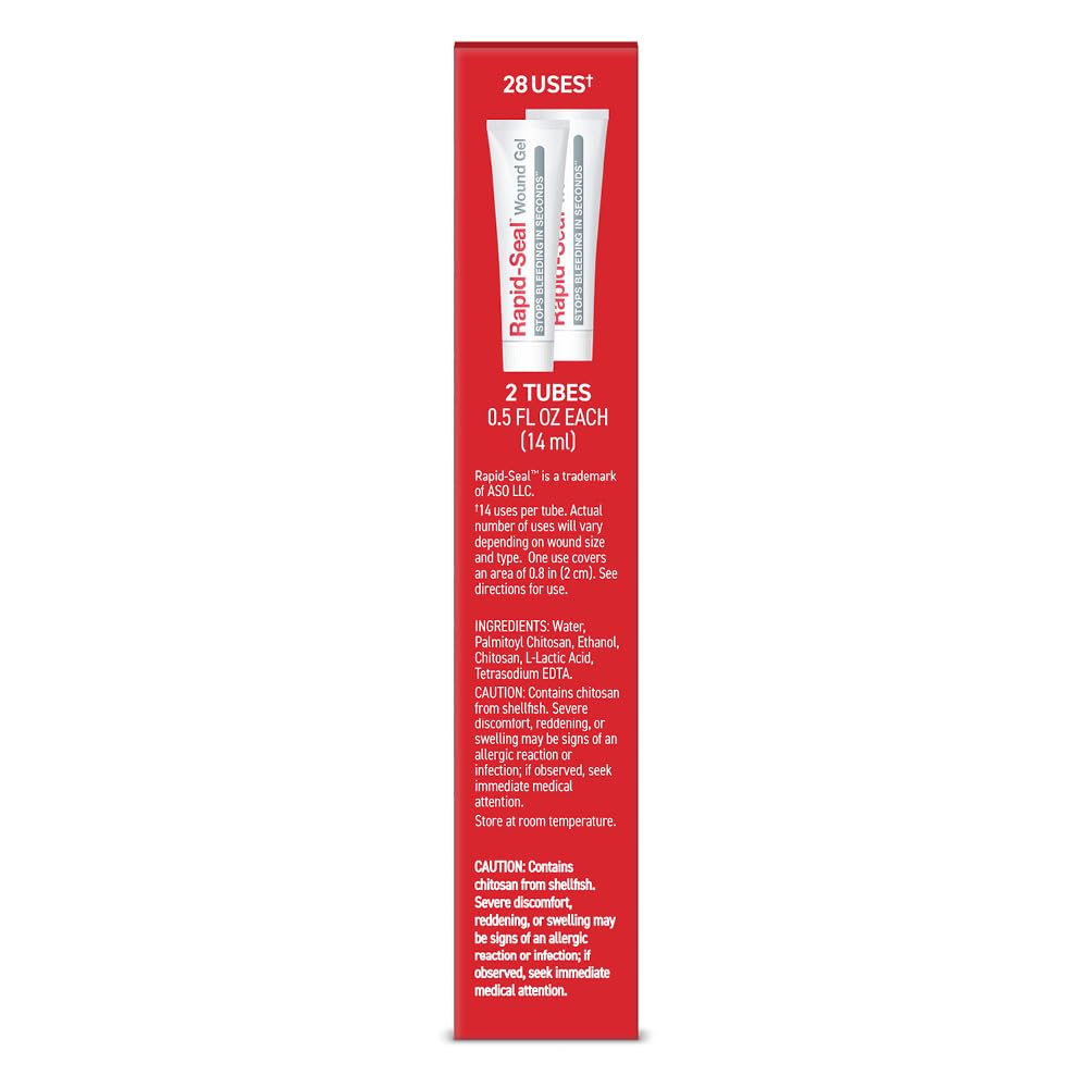 Hemostatic Wound Gel, 2 Tube C48612