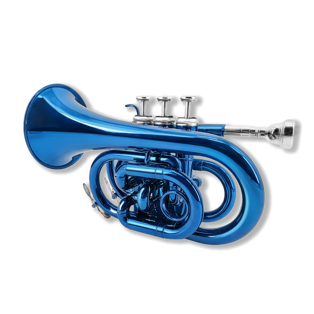 Bb Pocket Trumpet with 7C Mouthpiece and Hard Case A86950