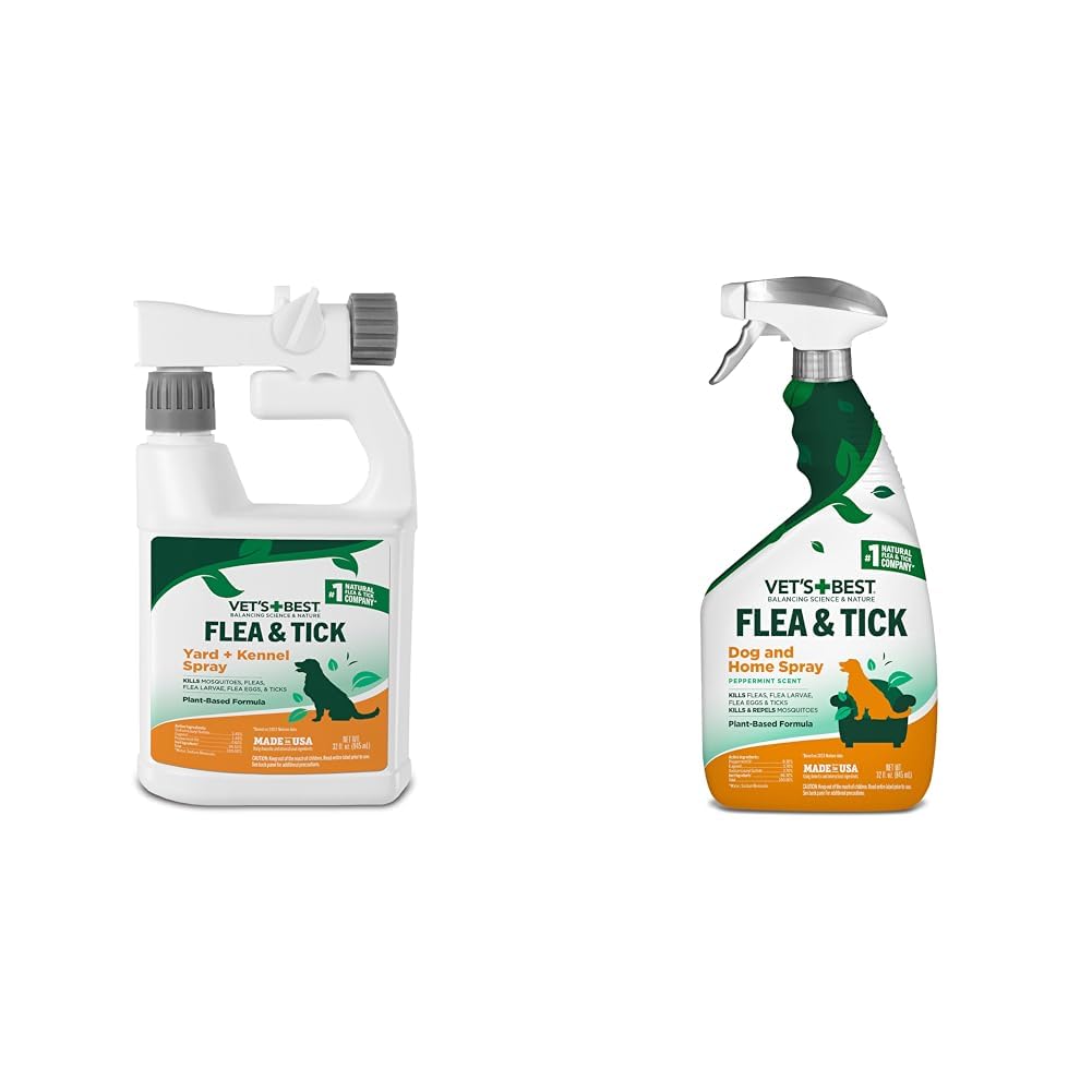 Flea and Tick Spray Bundle, 32 oz N24691