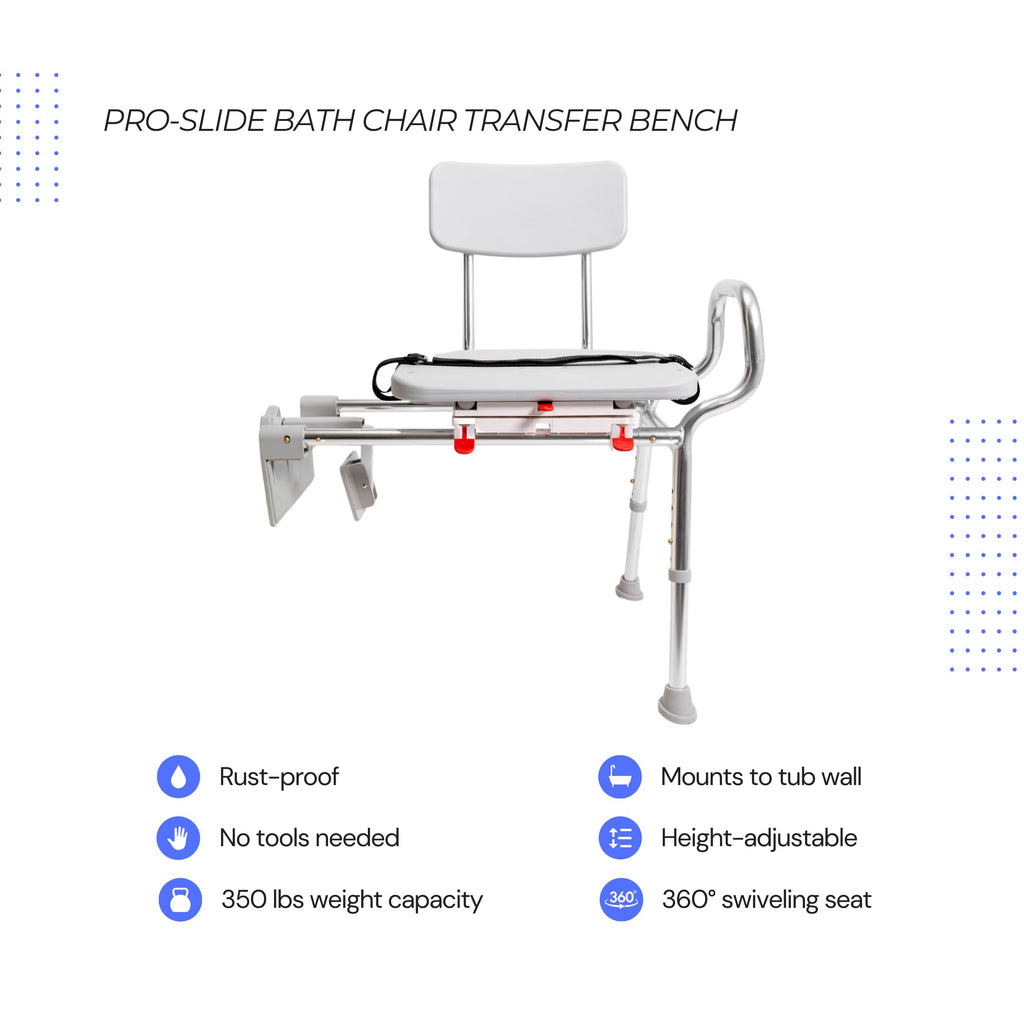 Sliding Tub Transfer Bench with Swivel Seat H74592