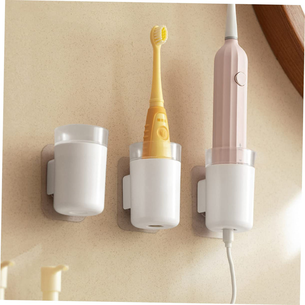 Wall Mounted Toothbrush Holder 2 Pack Plastic B8803