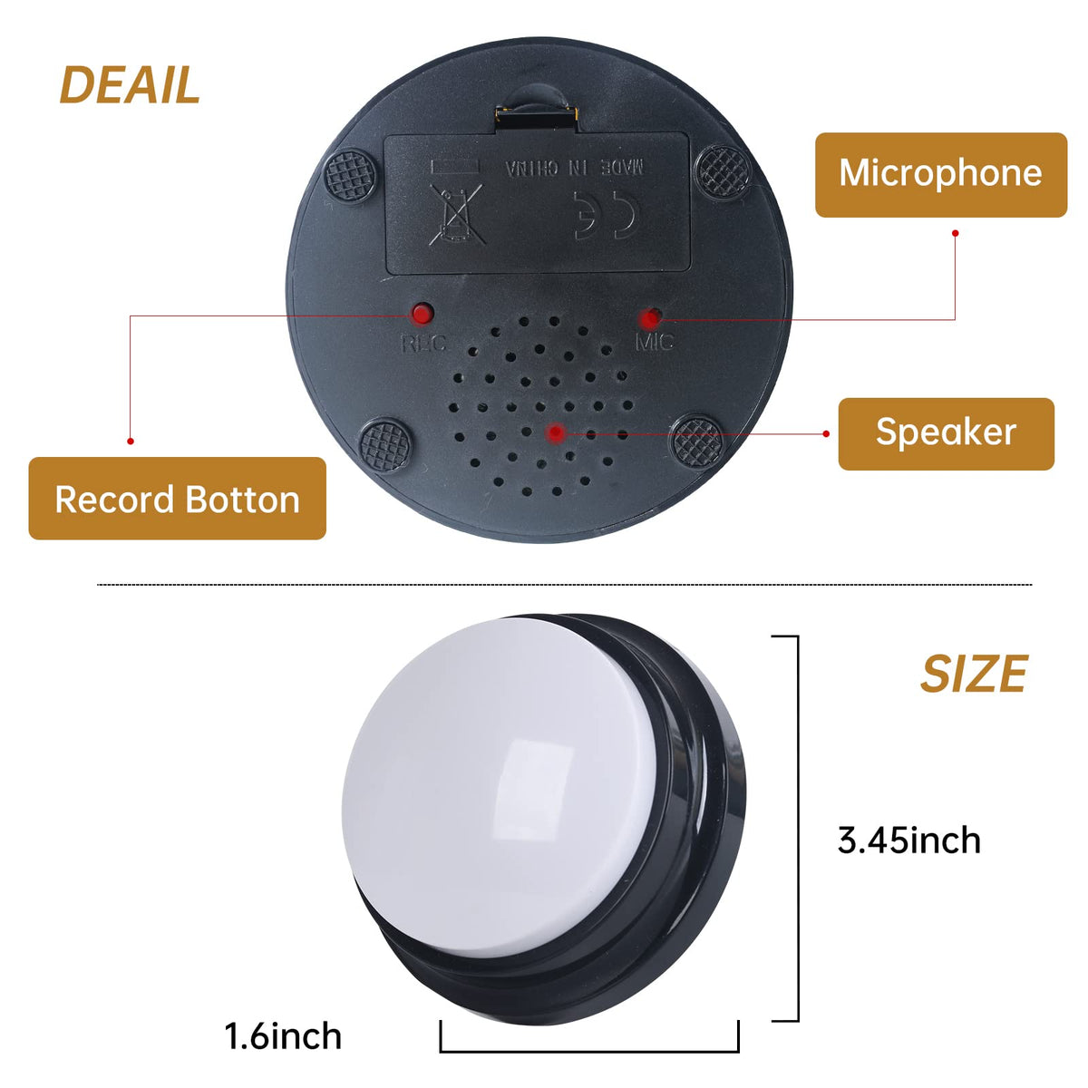 30 Second Record Button M3150