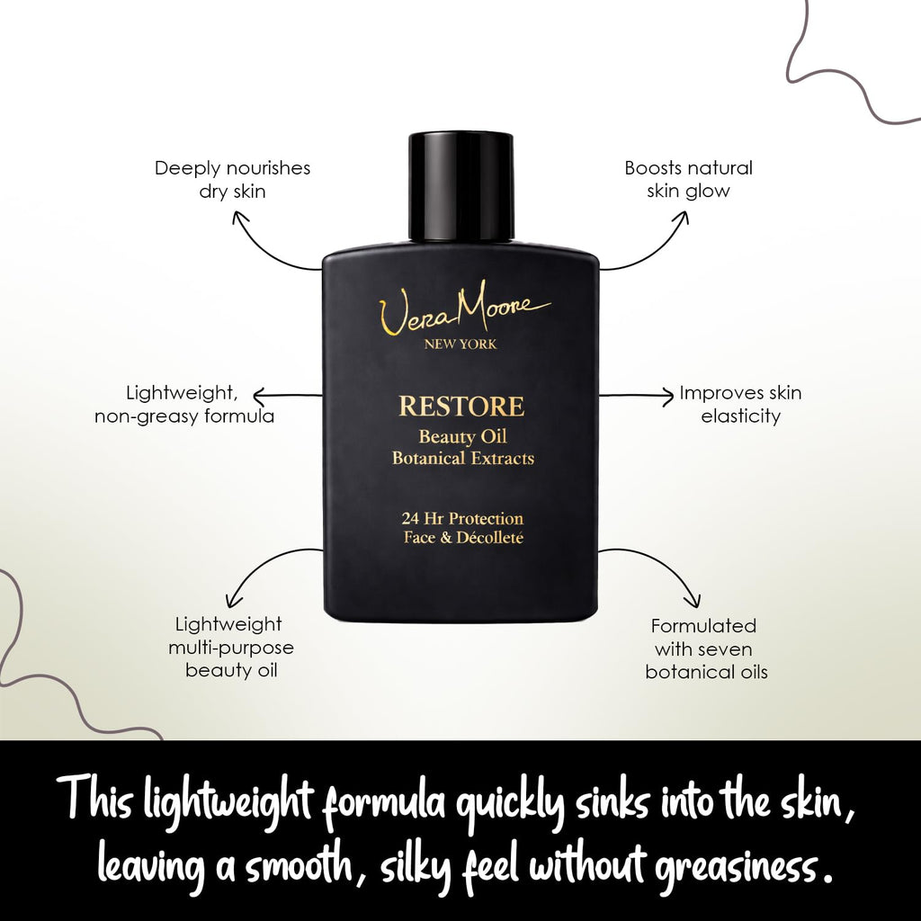 Face and Decollete Beauty Oil with Jojoba and Marula Oils, 1 oz P644933