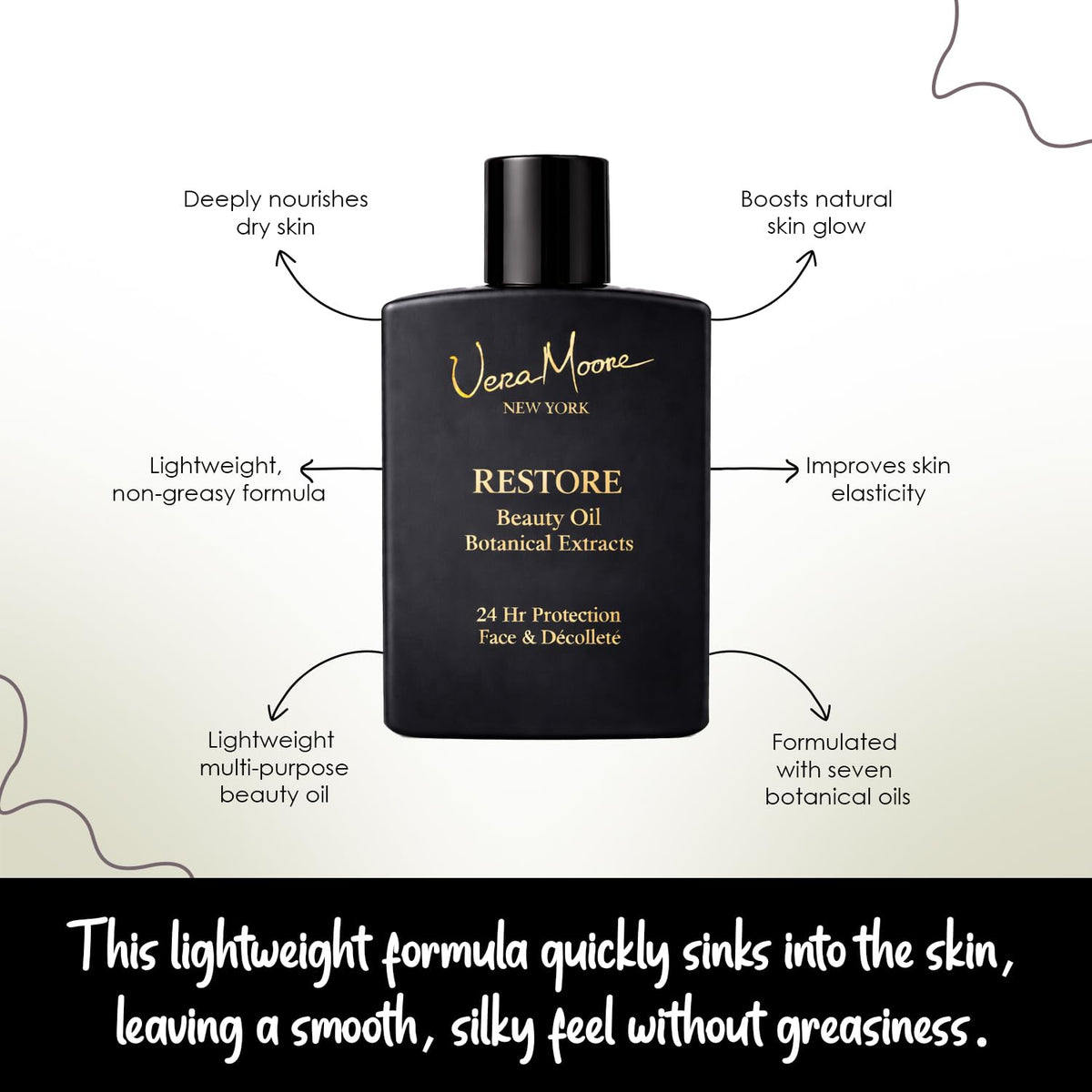 Face and Decollete Beauty Oil with Jojoba and Marula Oils, 1 oz P644933