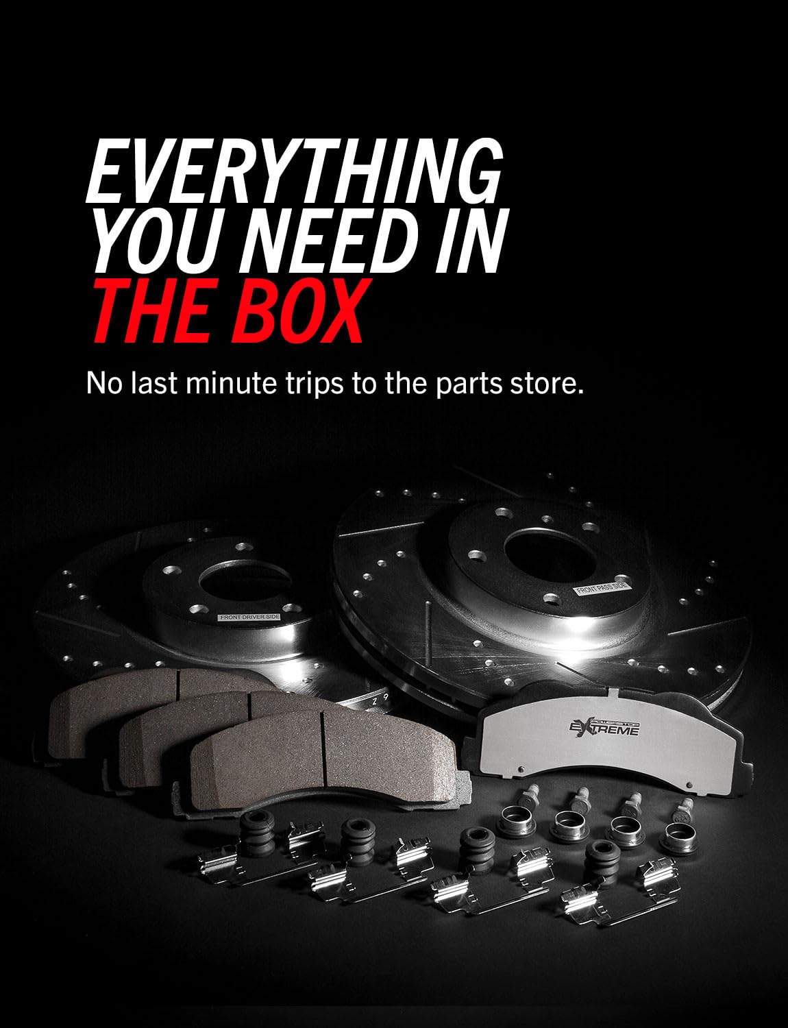 Front Brake Pad & Rotor Kit M874798