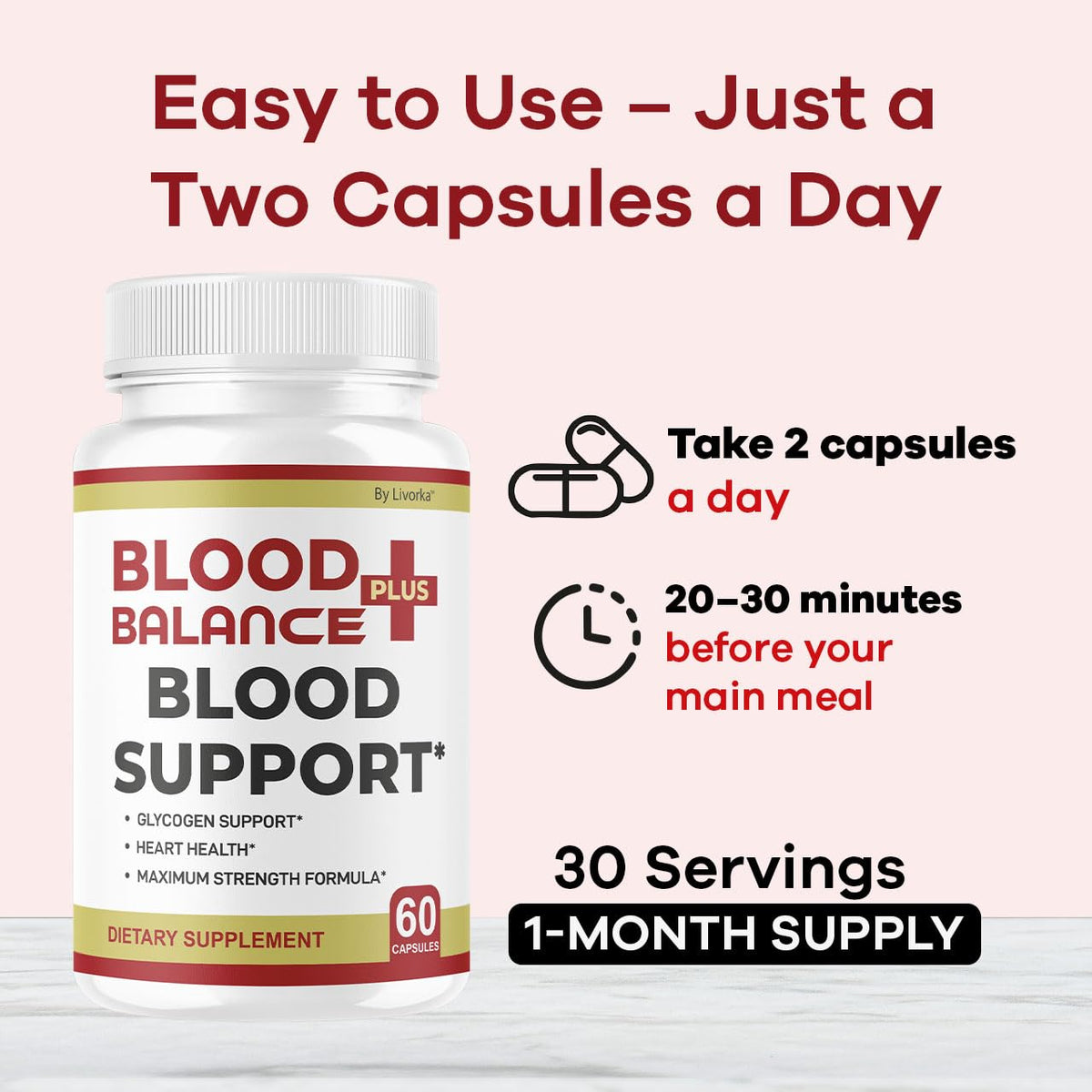 All Natural Multivitamin Capsules, 300 Capsules M11441