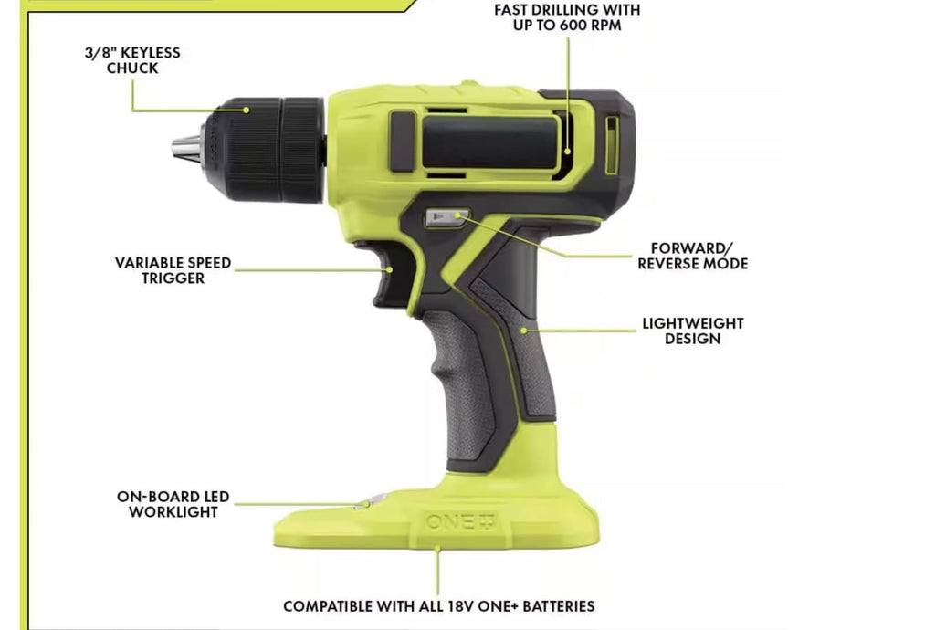 18V Cordless Combo Kit Multi-Tool 3/8" Drill Driver M871846