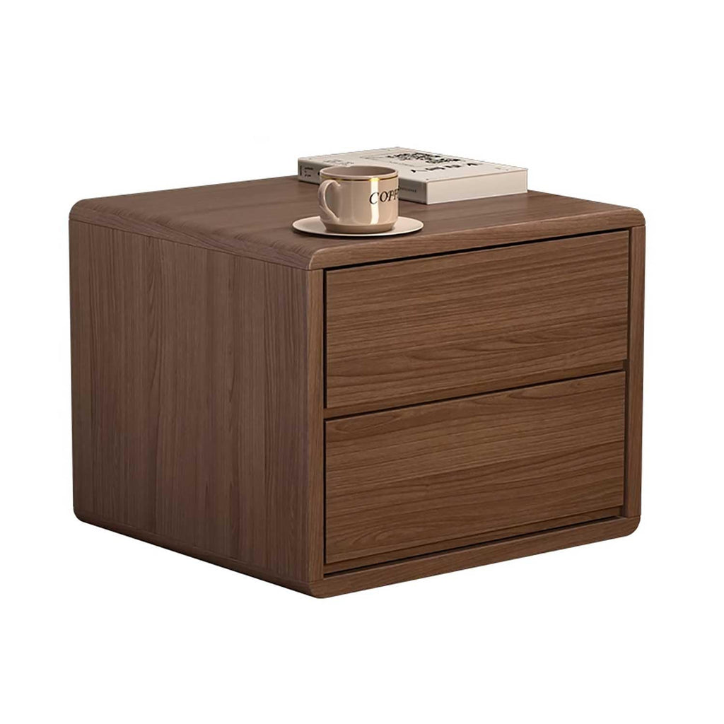 Brown 2 Drawer Nightstand I600