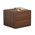 Brown 2 Drawer Nightstand I600