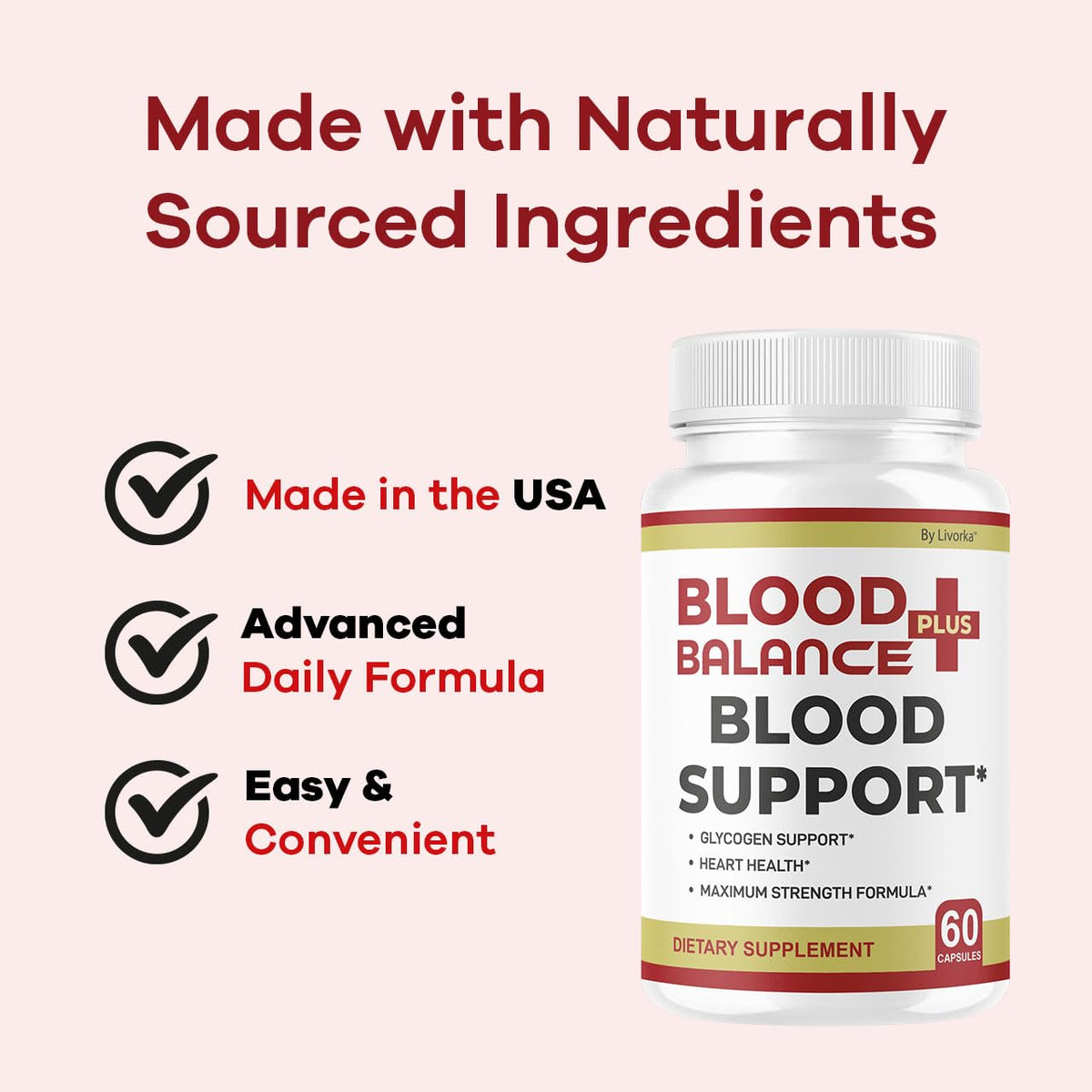 All Natural Multivitamin Capsules, 300 Capsules M11441