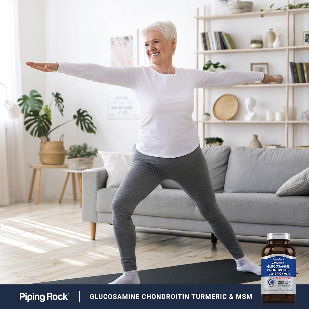 Glucosamine Chondroitin MSM Turmeric 300 Caplets O8133