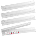 Clear 20-Inch Acrylic Mahjong Racks with Magnetic Pushers, Set of 4 H998883