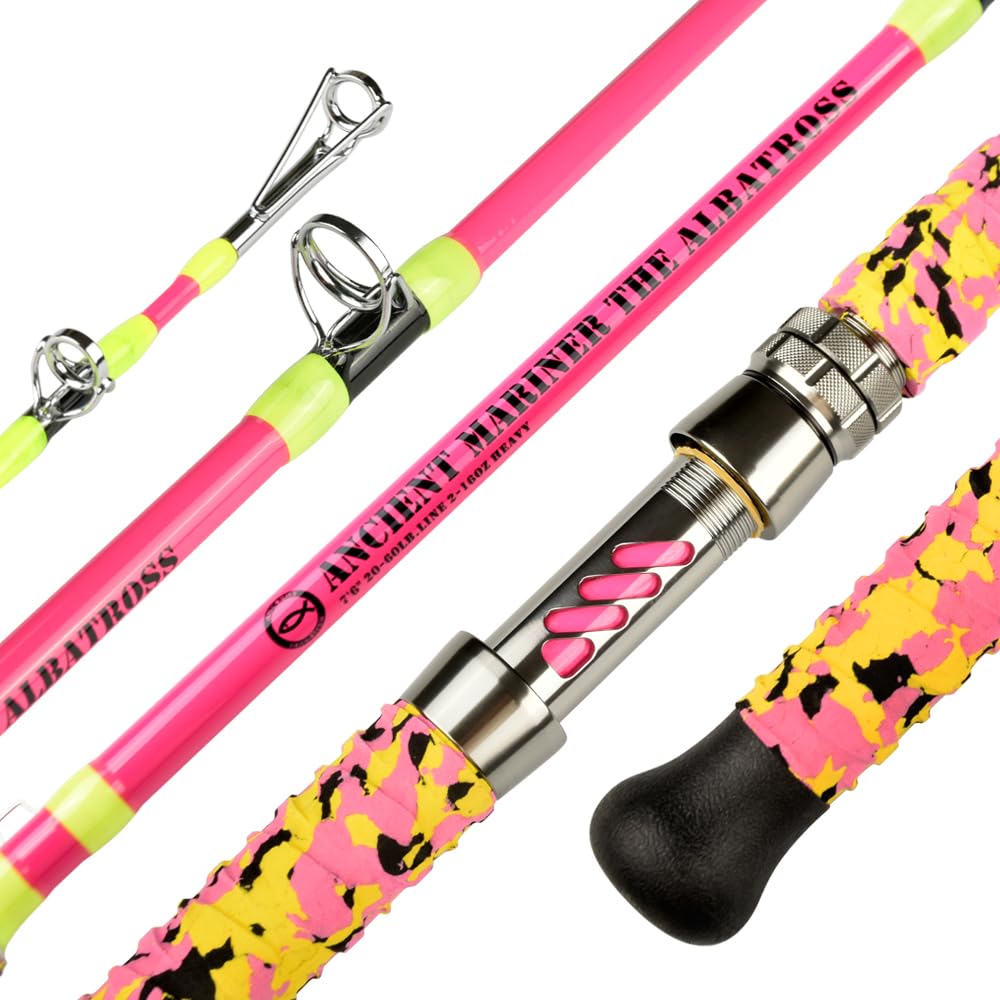7'6 1 Piece Heavy Casting Rod B429