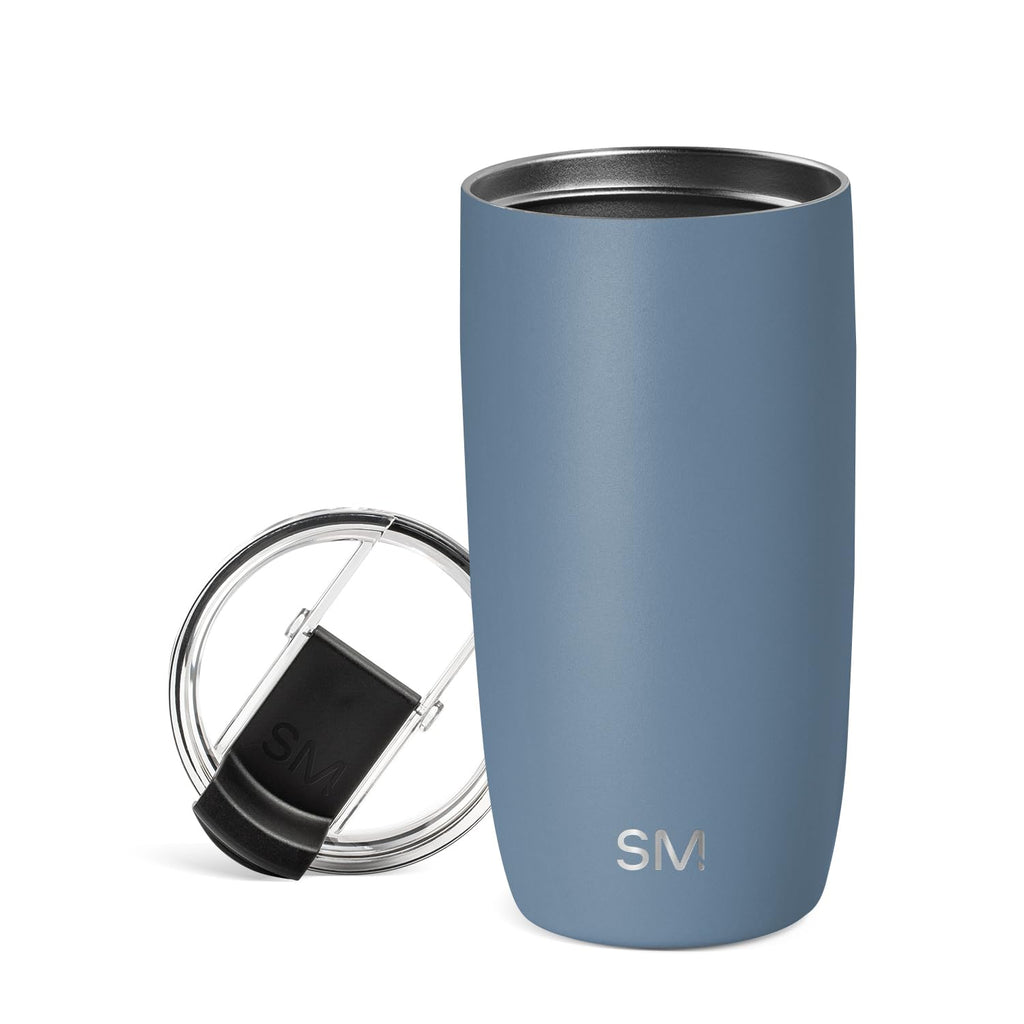 Blue 16oz Travel Coffee Mug with Lid F75655