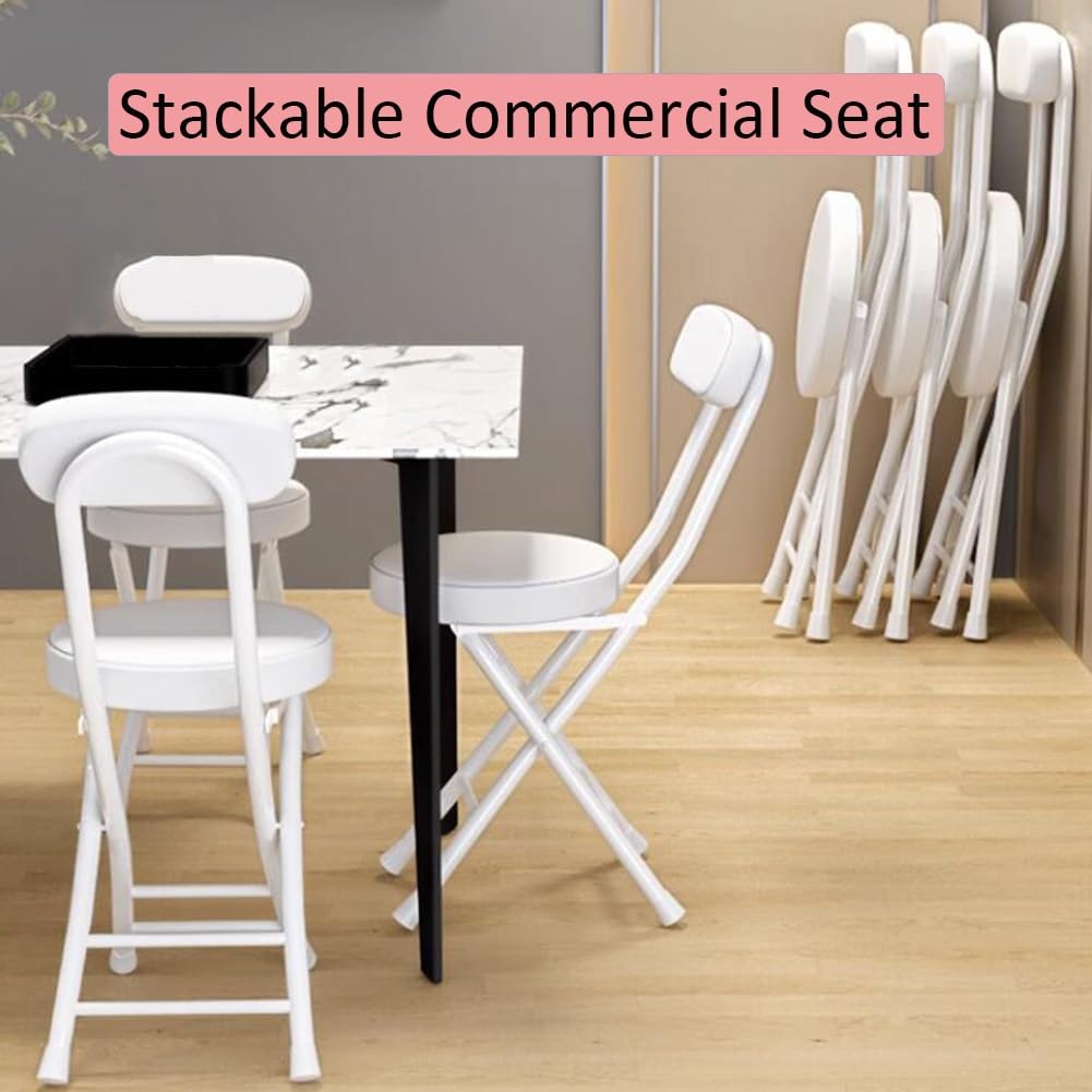 Black 18 Inch Folding Stool A6845