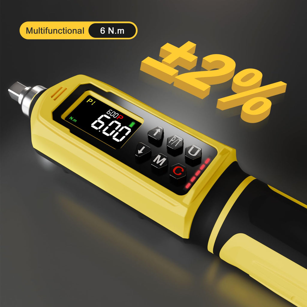 Digital Torque Screwdriver Set, 45 PCS 1/4" with Buzzer I782675