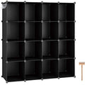 16 Cube Black Storage Organizer B544757