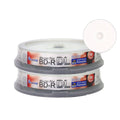 20-disc 50gb 6X Bd-r Dl White Inkjet Hub Printable Blank Disc L4889