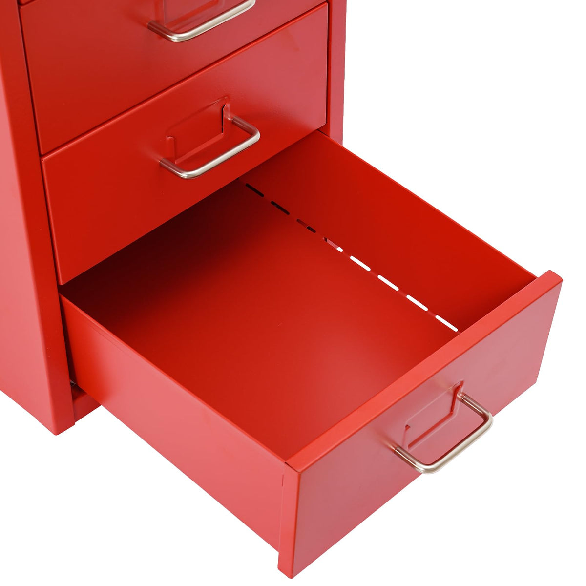 6 Drawer Metal Rolling File Cabinet with Lock Y35203