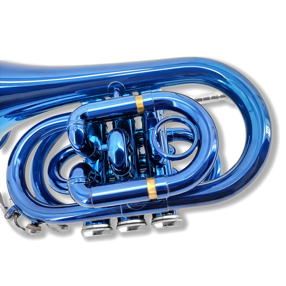 Bb Pocket Trumpet with 7C Mouthpiece and Hard Case A86950