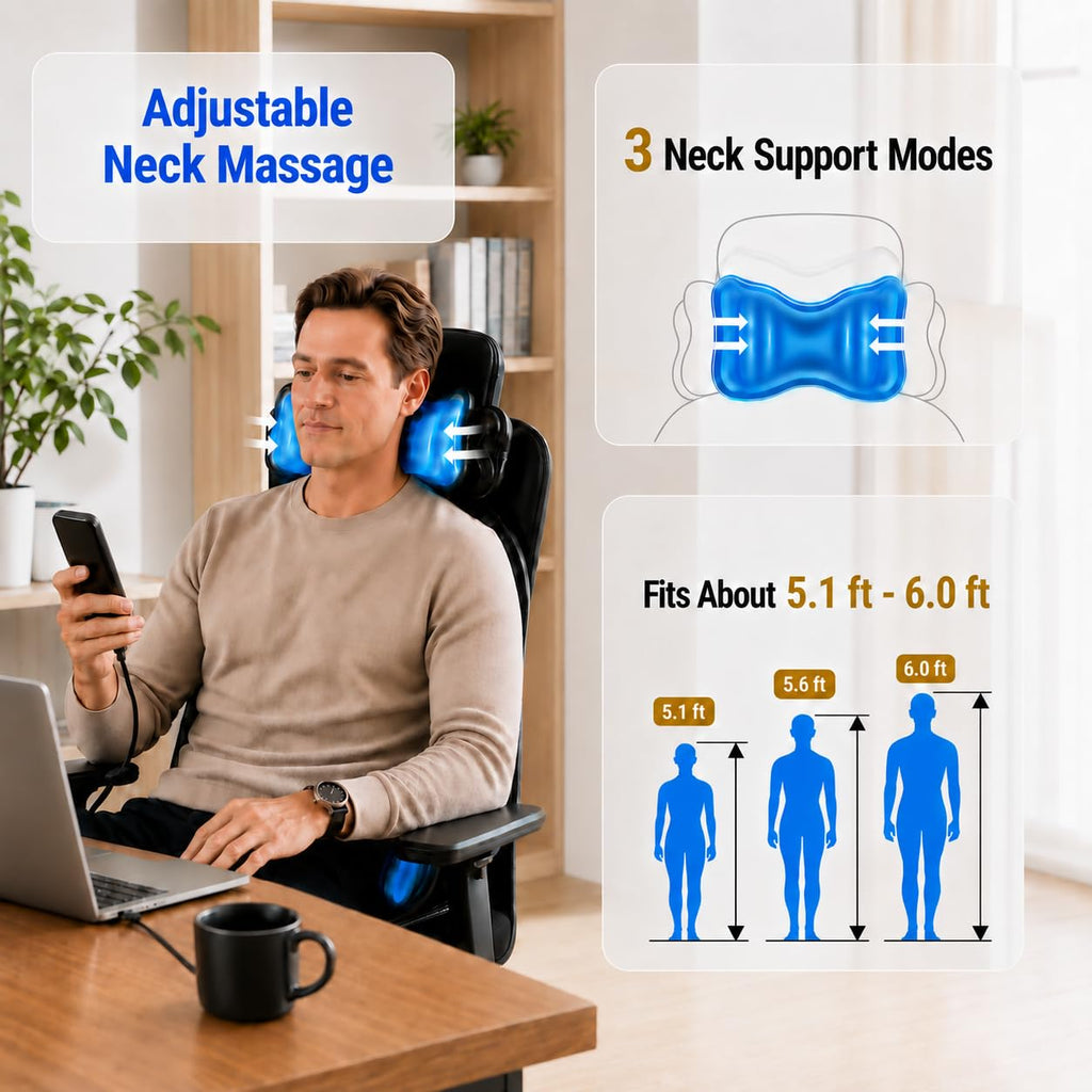 Shiatsu Massage Cushion with Heat H97419