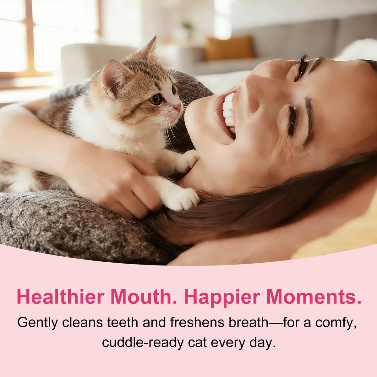 Cat Toothbrush and Toothpaste Dental Care Kit H4374