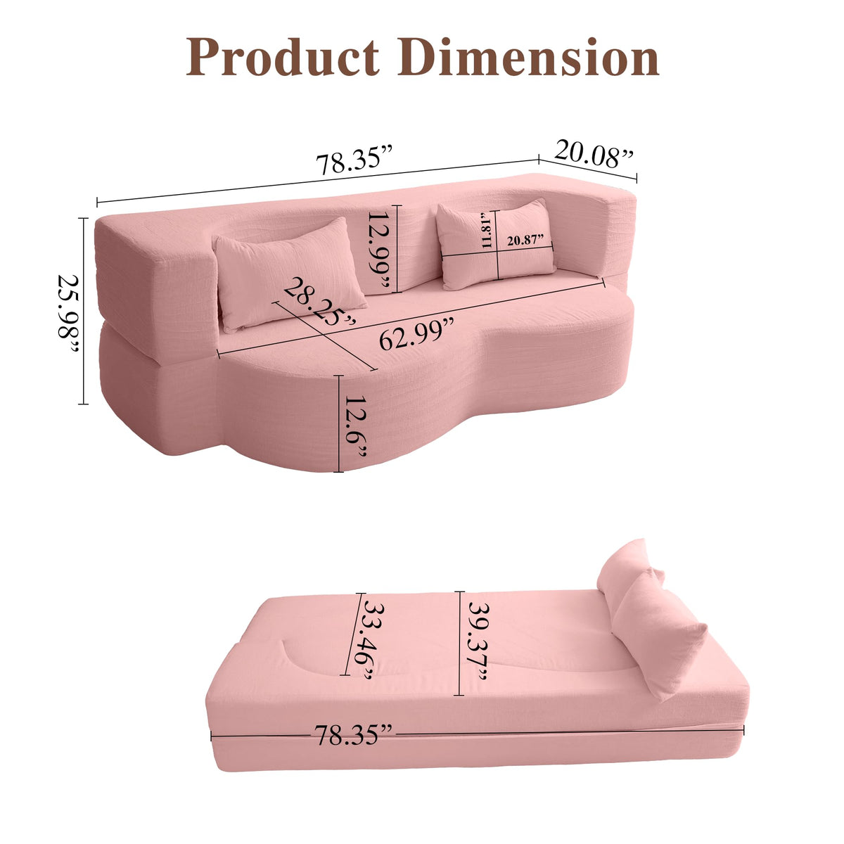Convertible Sofa Bed M270