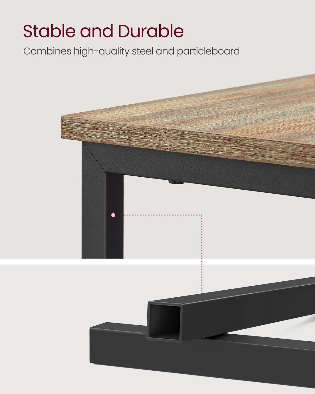 Side End Table with Charging Station Z504