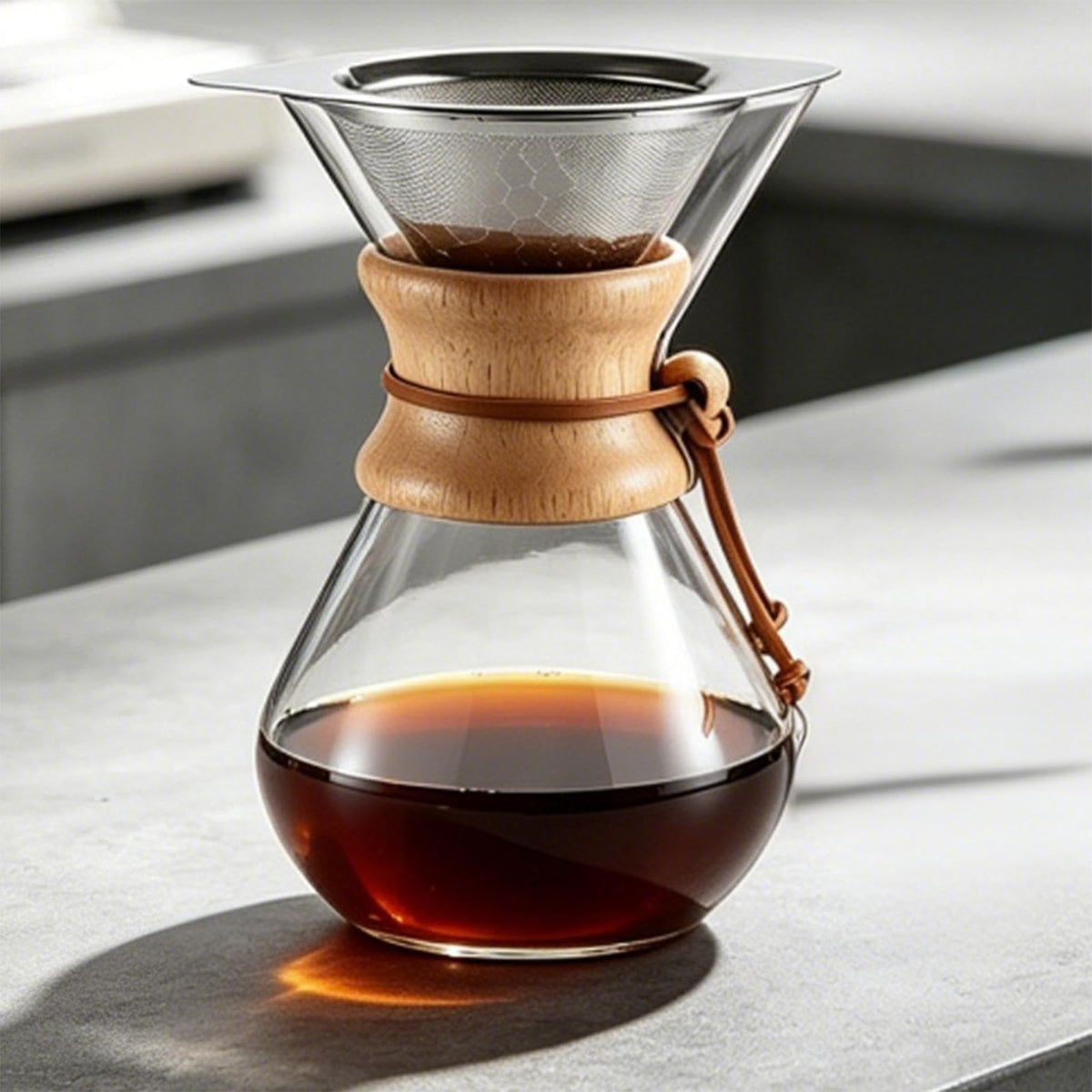 Stainless Steel Fine Mesh Drip Coffee Filter W2532