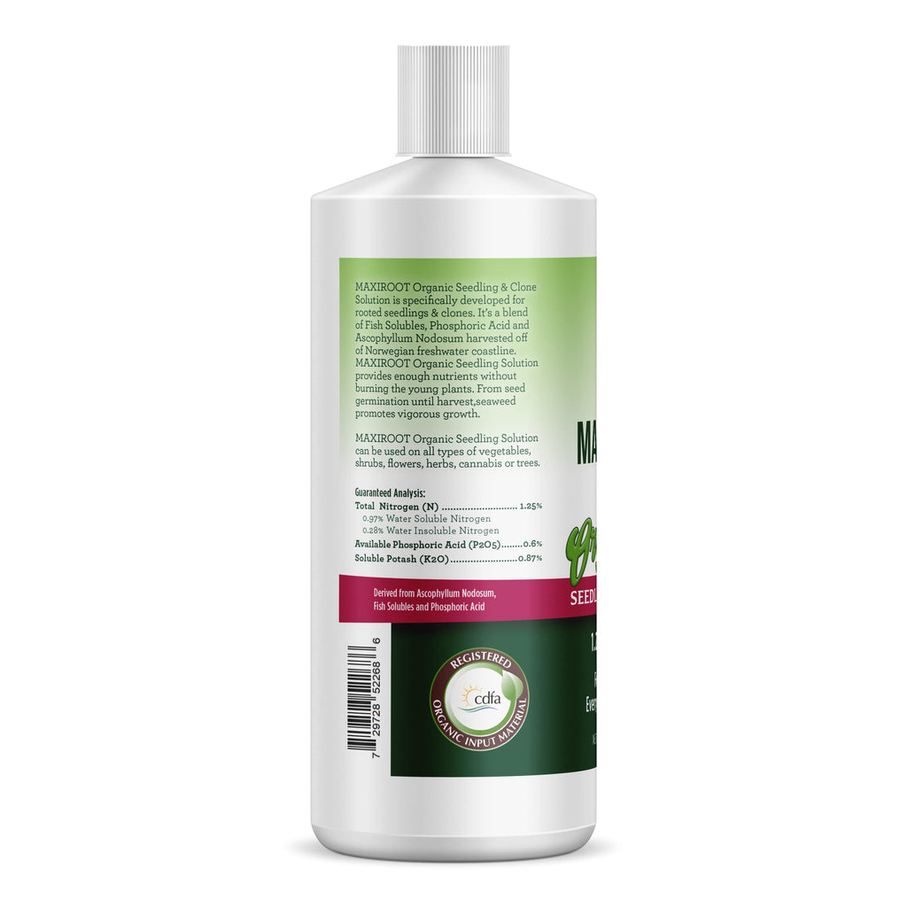 Liquid Fertilizer for Seedlings, Cuttings & Clones, 32 oz U745
