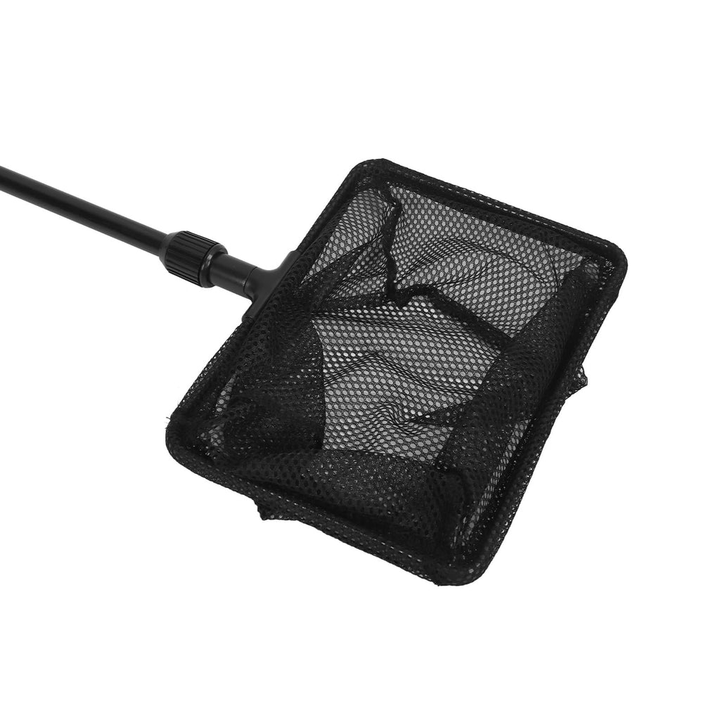5 in 1 Aquarium Cleaning Kit with Scraper Gravel Rake Sponge Brush Fish Net S703584