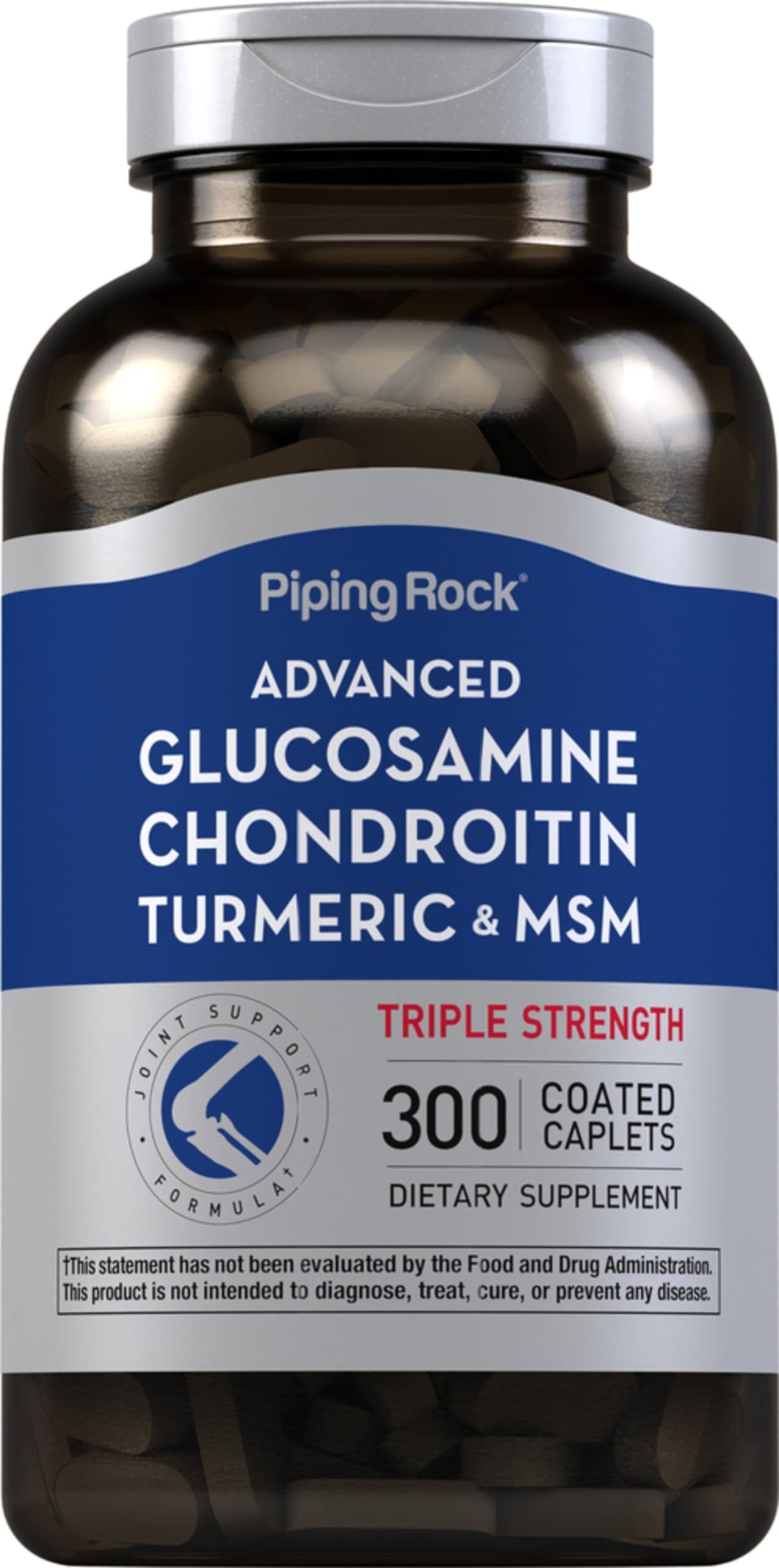 Glucosamine Chondroitin MSM Turmeric 300 Caplets O8133