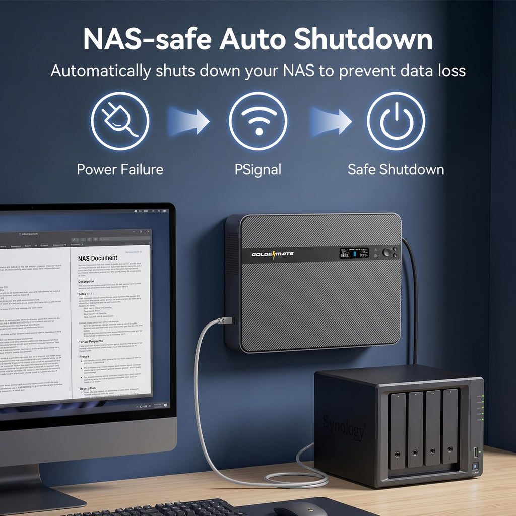 1500VA/1000W Lithium UPS Battery Backup & Surge Protector N593070