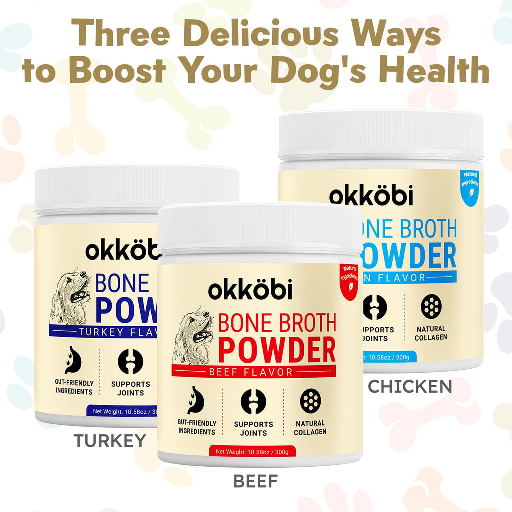 Beef Bone Broth Powder for Dogs B444
