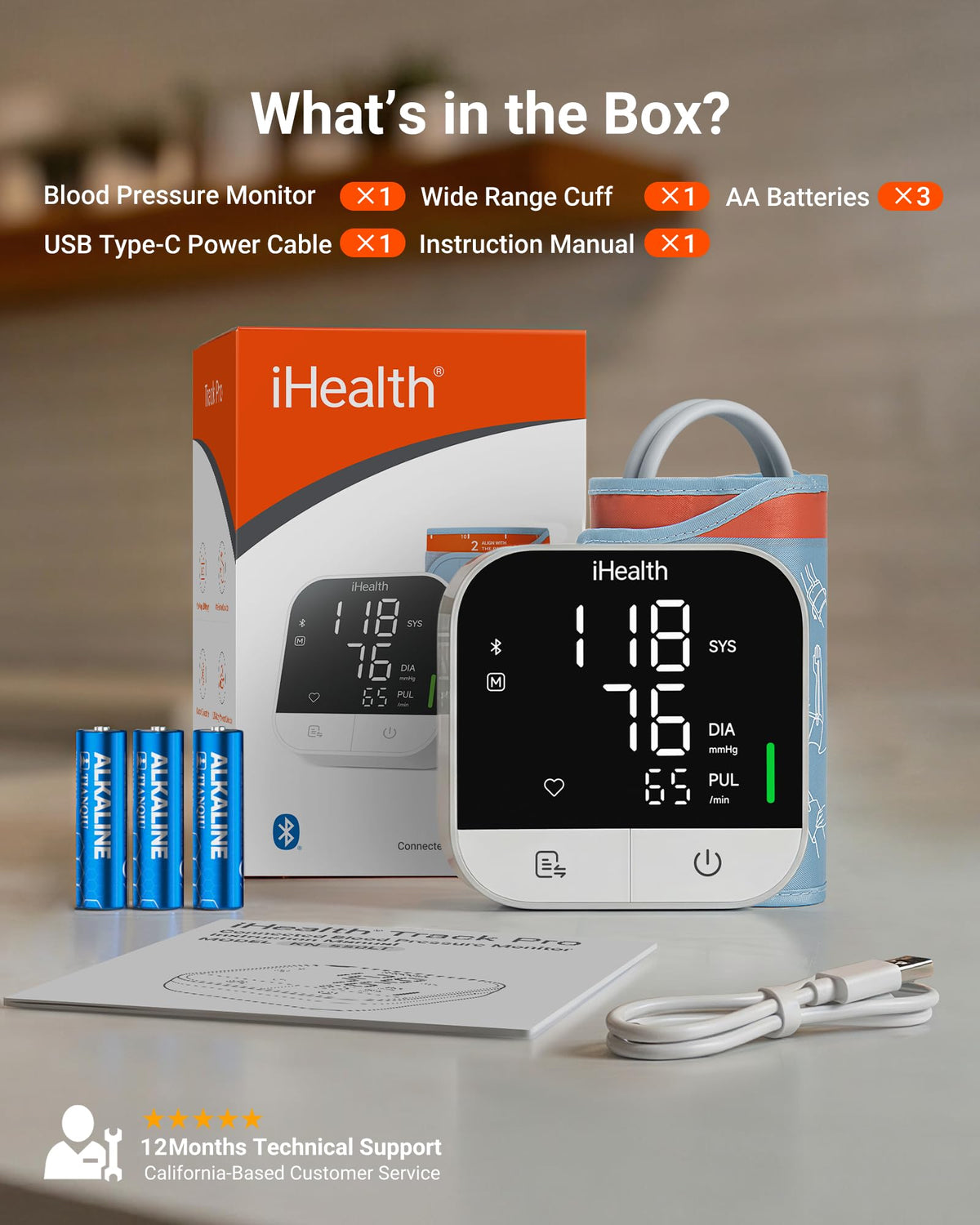 Upper Arm Blood Pressure Monitor E35763