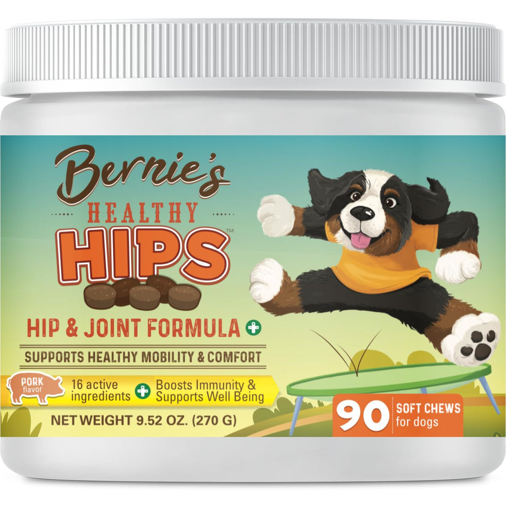 Hip and Joint Supplement for Dogs 90 Ct Soft Chews C61302
