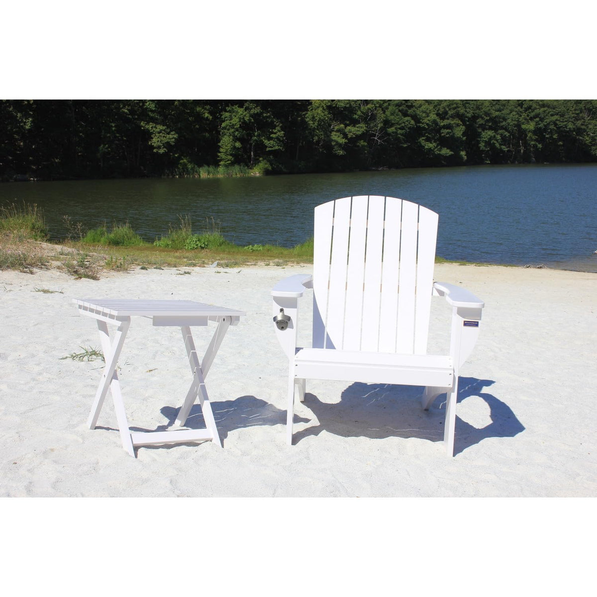 Cedar Adirondack Chair Set with Table G594