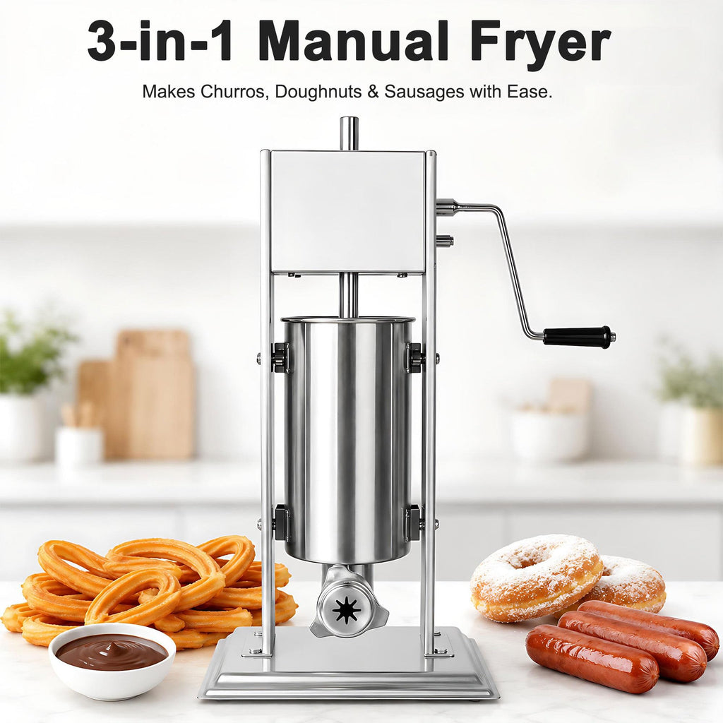 3L 304 Stainless Steel Sausage Stuffer M4500