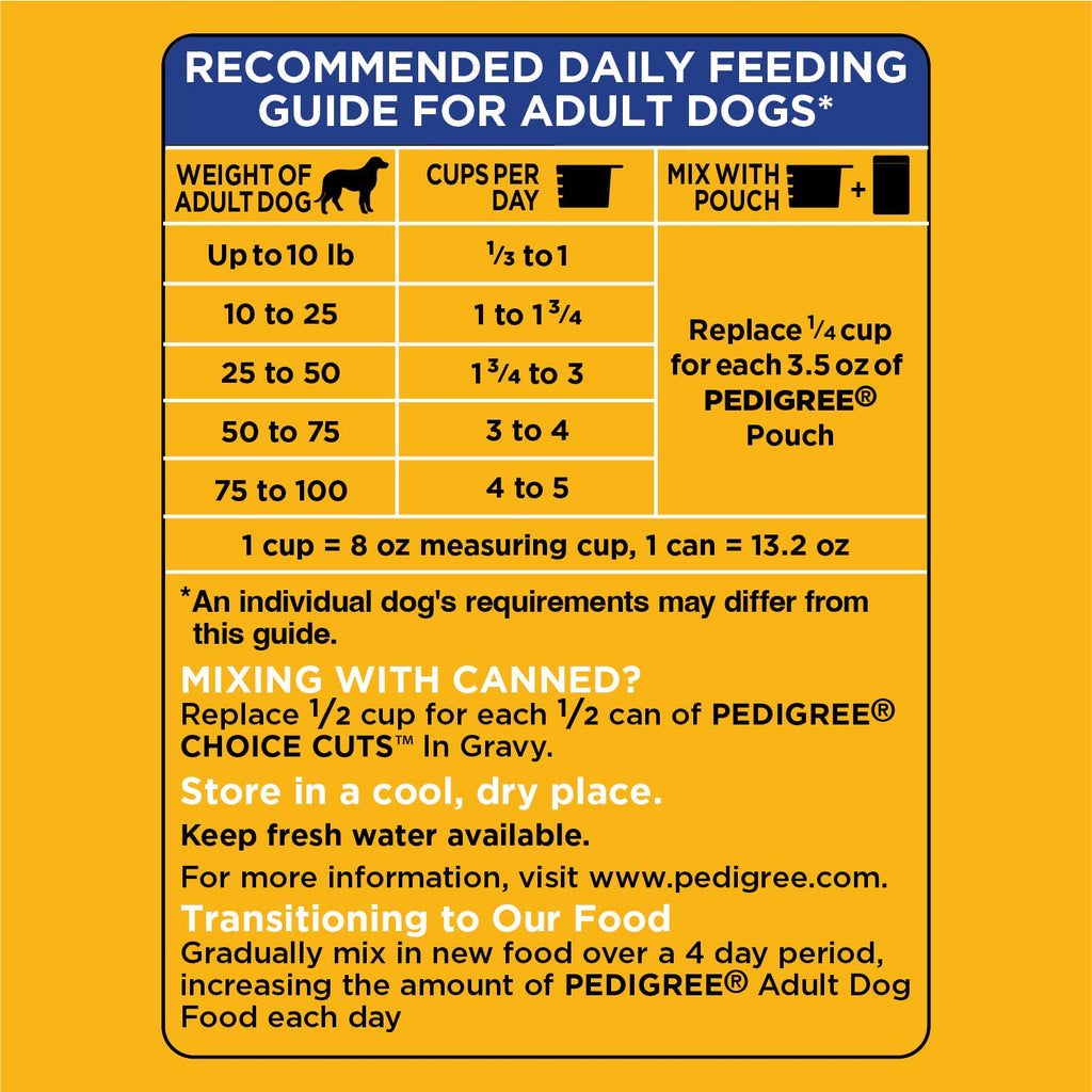 Adult Dry Dog Food Roasted Chicken Rice & Vegetable Flavor Kibble 16 lb. Bag M249